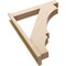 Ekena Millwork 5 1/2-in W x 30-in D x 38-in H Balboa Block Rough Cedar Woodgrain TimberThane Outlooker, Primed Tan OUTUR055X30X38BOA44RCPR - alternate 6